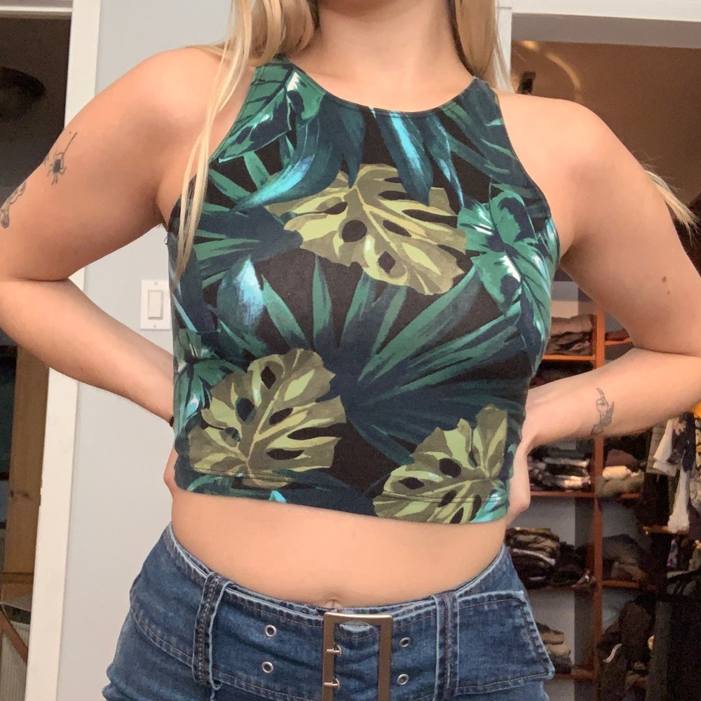 Tropical Crop Top